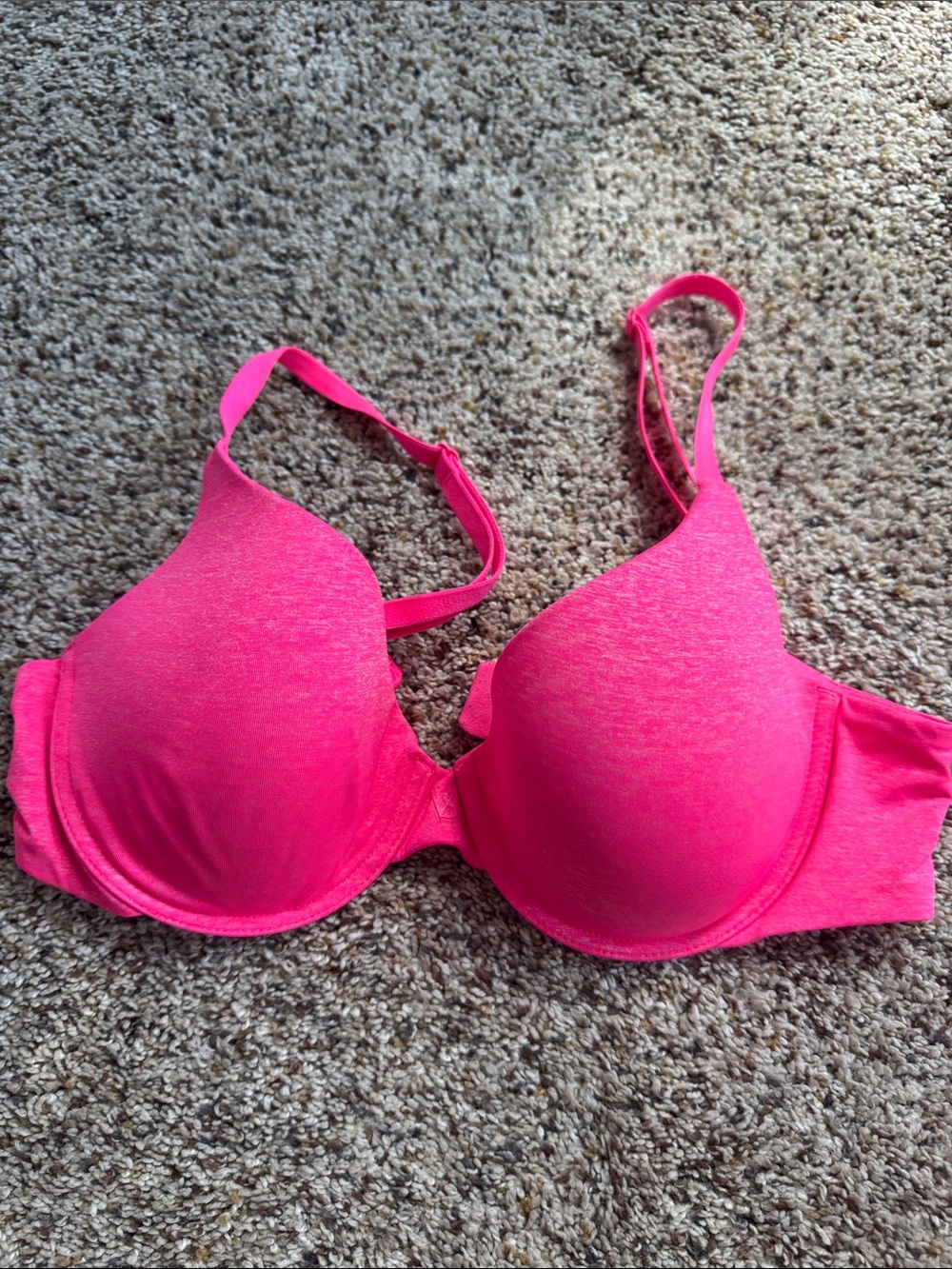 Victoria's Secret Bright Pink Lightly Padded T-Shirt Bra